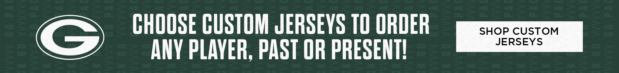 Choose Custom Jerseys to Order. Any player, past or present. Shop Custom Jerseys